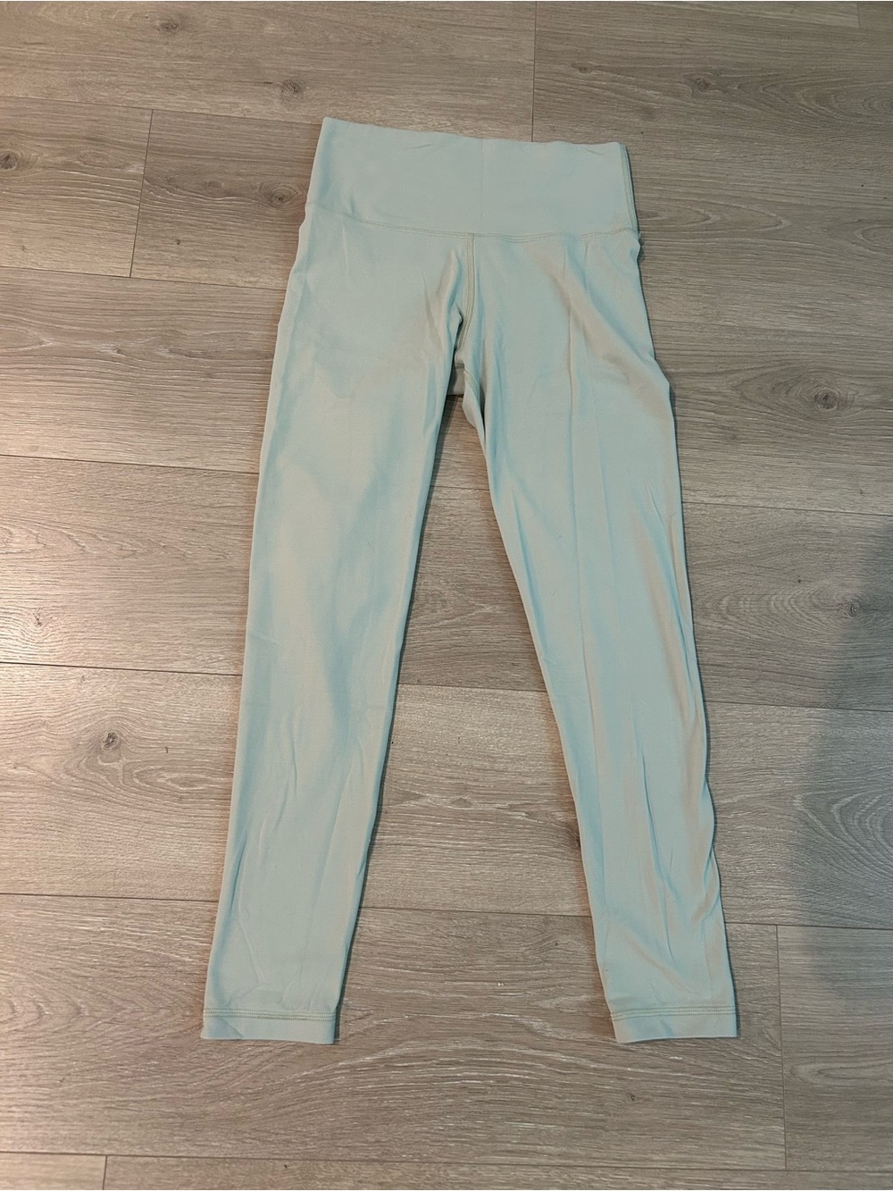 Aritzia Light Blue High-Waist Leggings